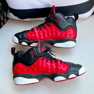 Team Jordan shoes size 4Y boys.